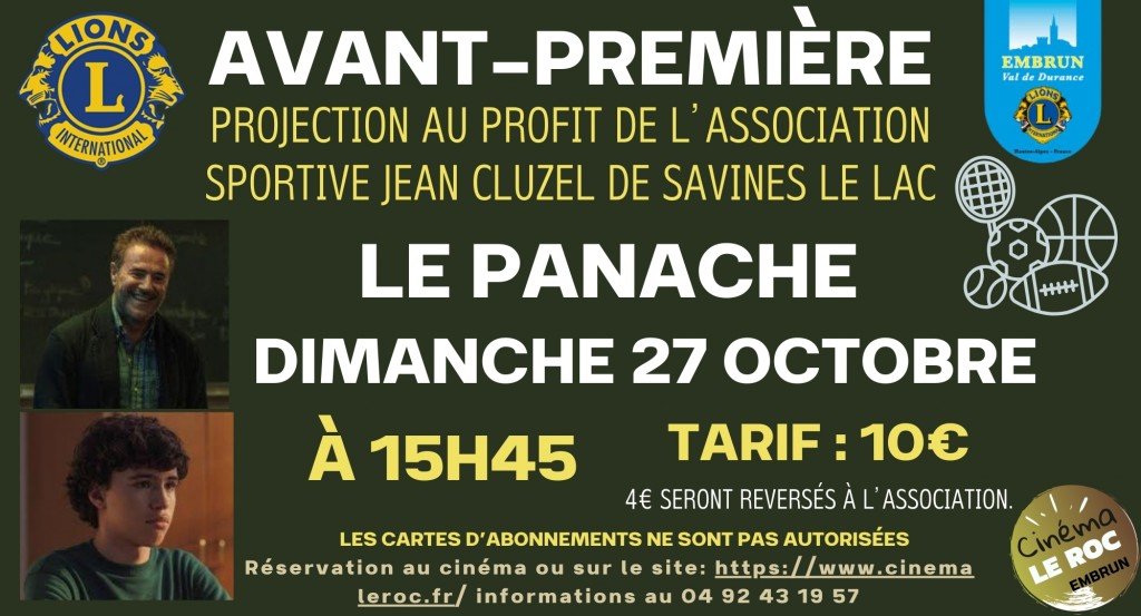 actualité LION'S CLUB - LE PANACHE